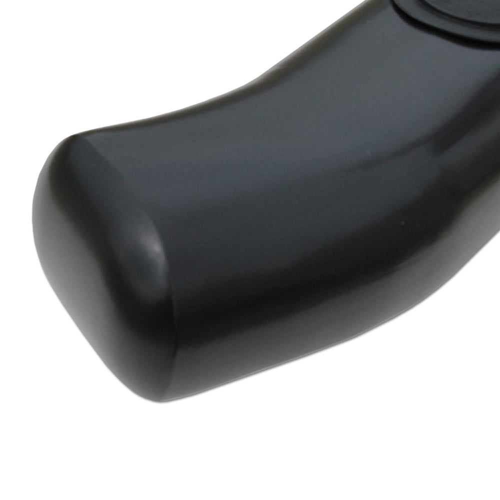 04C TITAN CREW CAB 4IN OE STYLE BLACK OVAL TUBES(CURVED ENDS)