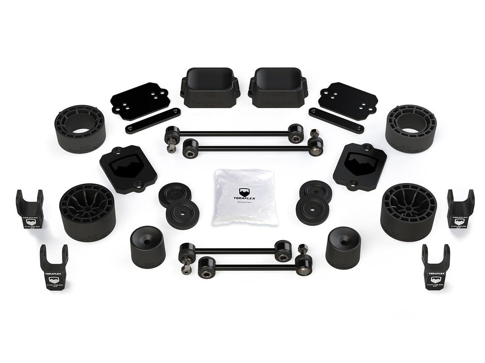 ~(19 lbs. 16X10X10)~ JL 2-Door Rubicon: 2.5in Performance Spacer Lift Kit - No Shocks or Shock Extensions