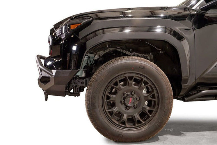 24C TACOMA MATRIX FRONT BUMPER W/ PRERUNNER GUARD MATTE FINISH