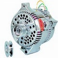 ALT FORD 3G POLISH 200A 6 GRV PULLEY LARGE FRAME STR MTG W/REG ADAPTER HARNESS
