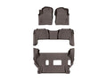 WeatherTech Cocoa Front Rear and Rear Floorliners Fits -20-24 QX80 471502-1-2-479562