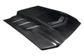 2013-2014 Ford Mustang Carbon Creations Interceptor Hood - 1 Piece