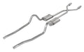 ~(60 lbs. 60X14X14)~ 1975-76 MOPAR A-Body 2.5IN Crossmember Back w/ Xpipe Exhaust System RP