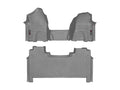 WeatherTech Grey Front and Rear Floorliners - Over The Hump Fits -20-24 Dodge RAM 4614301-4614283