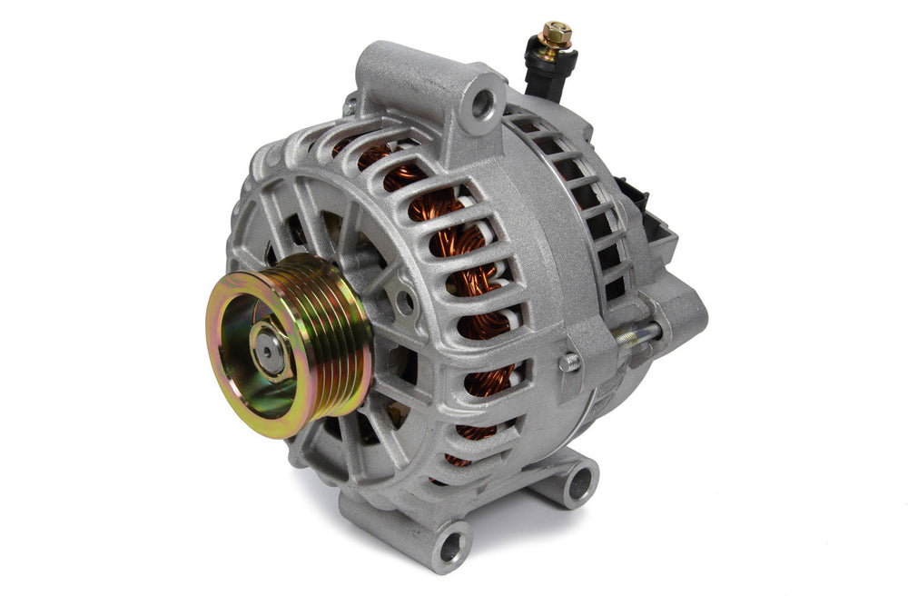 ALT FORD 6G NATURAL 200A 6 GRV PULLEY TRANSVERSE MTG SVT COBRA 5.4L DOHC PCM CON