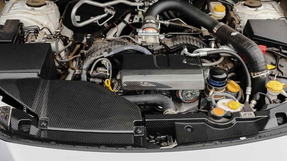 Carbon Fiber Radiator Cooling Shroud