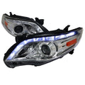 PROJECTOR HEADLIGHT CHROME HOUSING