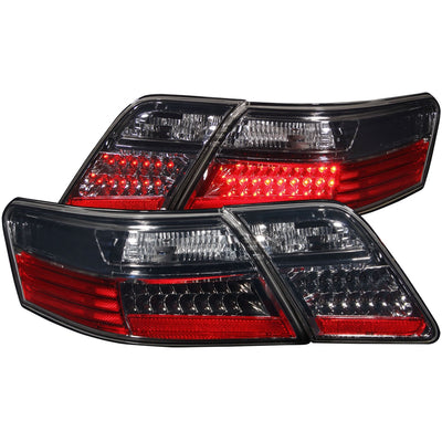 0709 CAMRY LED SMOKE 4 PCS LED TAIL LIGHTS