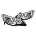 2006-2011 Honda Civic 4dr JDM Type R Conversion Headlights - 2 Piece