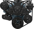 Pontiac V8 Style Track Serpentine Kit Black