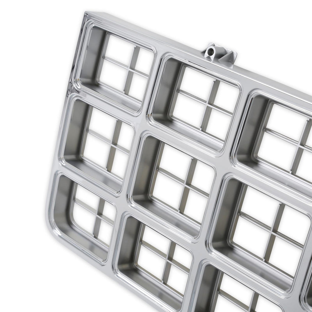 1980 C/K GRILLE W/ BOWTIE - CHROME/GREY