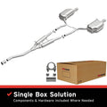 EXHAUST KIT 02-05 AUDI A4 QUATTRO