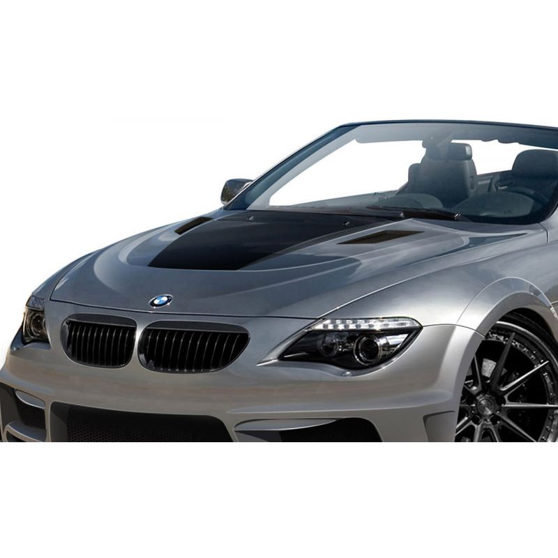 2004-2010 BMW 6 Series M6 E63 E64 2DR Convertible AF-2 Hood ( GFK ) - 1 Piece