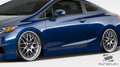 2012-2015 Honda Civic 2DR Duraflex Bisimoto Edition Side Skirts Rocker Panels - 2 Piece
