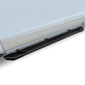 0421 FRONTIER CREW CAB BLACK TEXTURED ALUMINUM TREAD STEPS