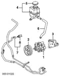 Gates Power Steering Return Line Hose Assembly