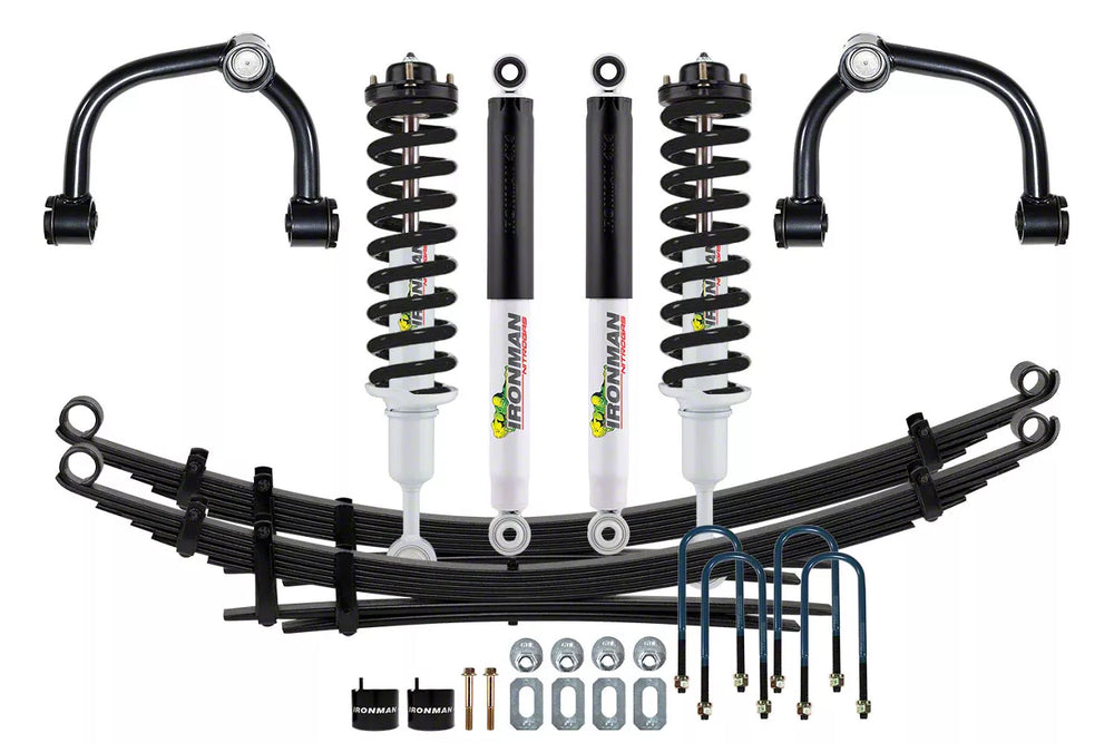 21C F150 3IN NITRO GAS SUSPENSION LIFT KIT STAGE 3(UCA)GREEN SPRINGS(FRONT 2IN/REAR 2IN)HEAVY LOAD