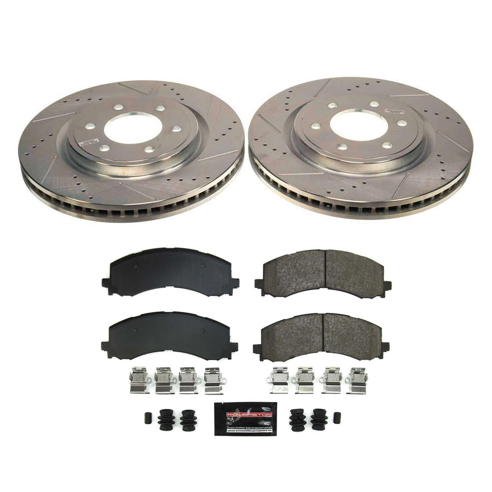 Power Stop 21-25 Acura TLX Front and Rear Z23 Evolution Brake Kit