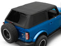 2124 BRONCO 2DR VOYAGER FASTBACK TOP PREMIUM TWILL BLACK
