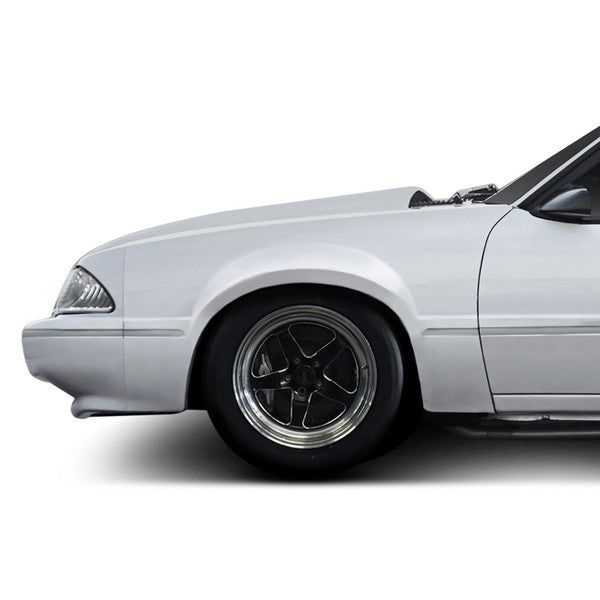 1979-1993 Ford Mustang Duraflex C Tech 2 Wide Body Front Fender Flares - 2 Piece