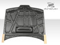 1990-1993 Acura Integra Duraflex Spyder 2 Hood - 1 Piece