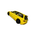 1988-1991 Honda Civic HB Duraflex Type M Side Skirts Rocker Panels - 2 Piece
