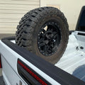 BED MOUNTED TIRE CARRIERS