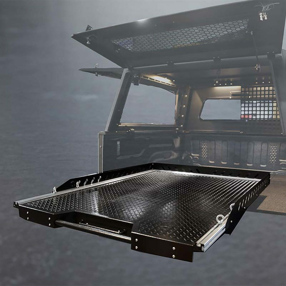 Overland Vehicle Systems Bed Extension for Pick Up Truck Mid Size Short Bed 5.0