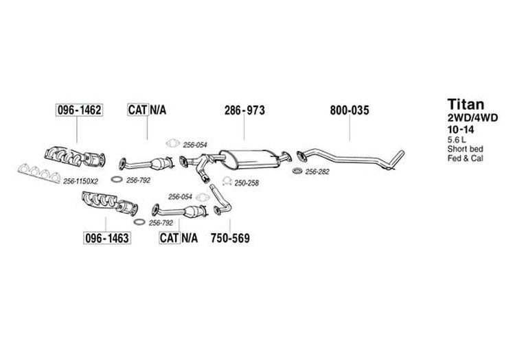 FLANGE GASKET - 04-15 INFINITI NISS