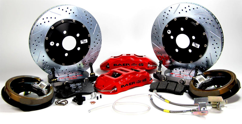 14" Ext+ Brake Sys RR Red 63-82 Y-body