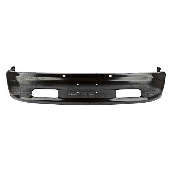 FRT BUMPER FACE BAR 2 PC; W/O FOG LAMPS; W/O PARK SENSOR; BLK RAM 1500 1418; 1500 CLASSIC 1920