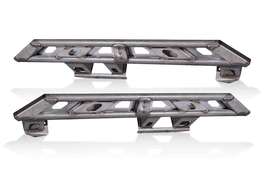 18C WRANGLER UNLIMITED ROCKSLIDER SET BOLT ON HARDWARE STEP PLATES