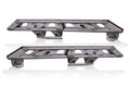 18C WRANGLER UNLIMITED ROCKSLIDER SET BOLT ON HARDWARE STEP PLATES