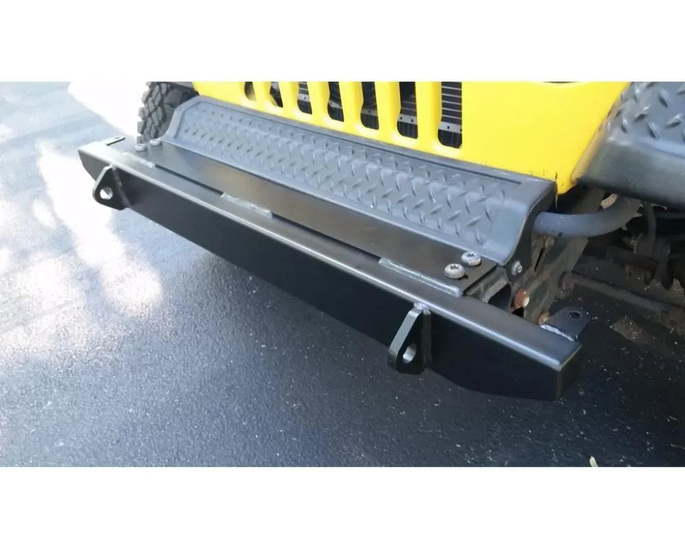 ~(32 lbs. 50X8X8)~ Front Tube Bumper 44 in Bare Steel 1976-1986 Jeep CJ-7 / CJ-5