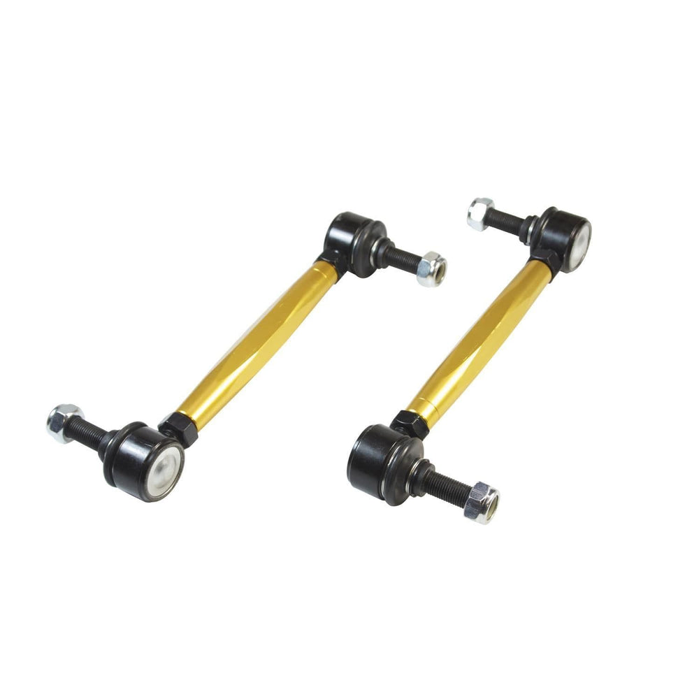 FRONT SWAY BAR LINK PAIR ADJ EXTRA HEAVY DUTY 1520 MUSTANG