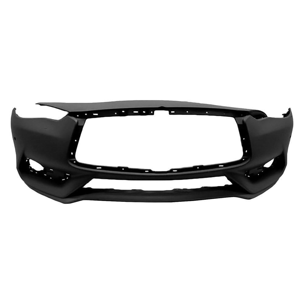 FRONT BUMPER COVER W/OBJECT SENSORS;PRIME INFINITI Q60 17C