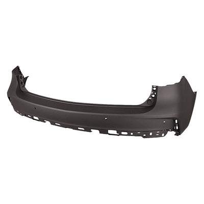 CAPA RR BUMPER COVER W/PARKING SENSORS; PRIME ACURA MDX 1920