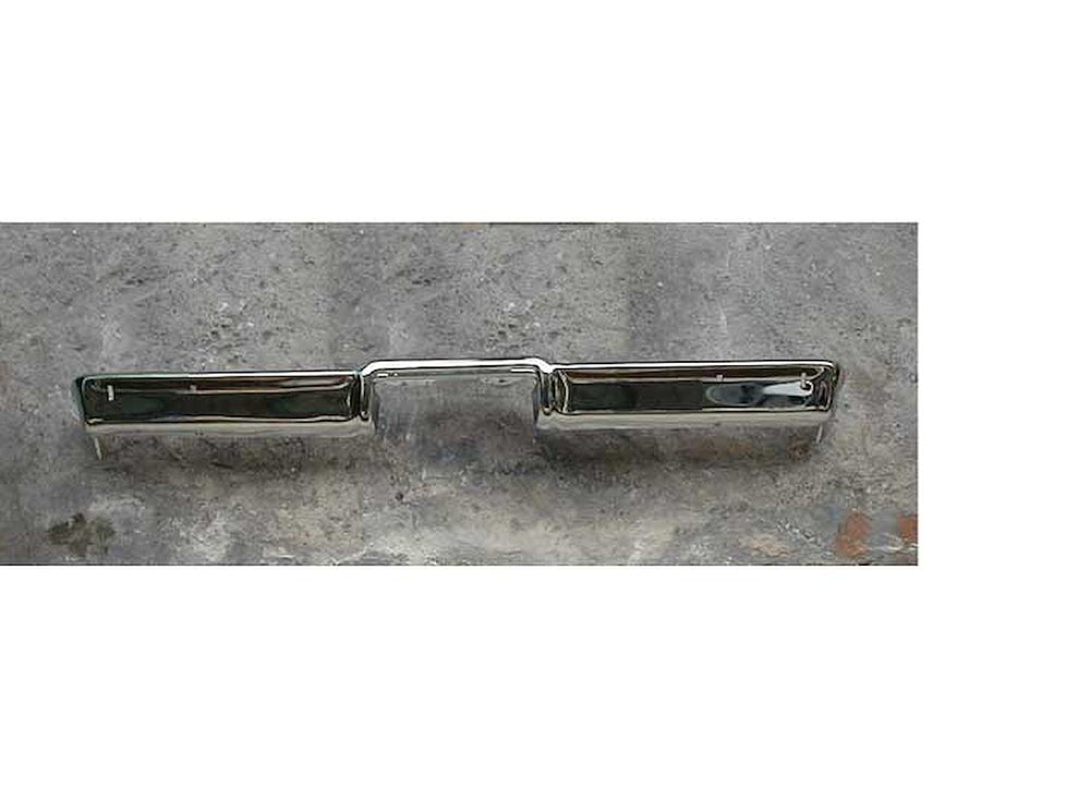 REAR BUMPER FACE BAR BRIGHT PONTIAC FIREBIRD 19671968