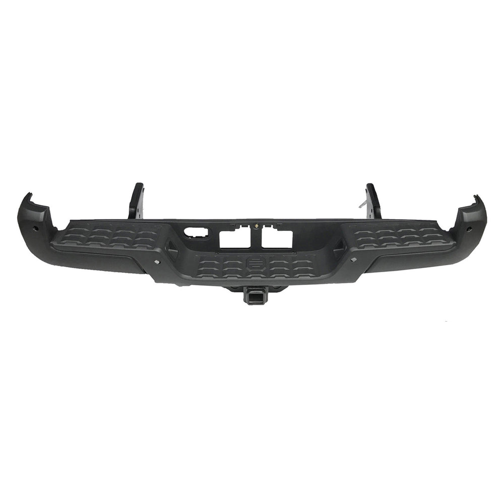 CAPA RR BUMPER ASSY W/TOWING HITCH; W/PARKING ASSIST; PTM TOYOTA TACOMA 1617
