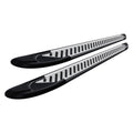 15C F150 SUPER CREW RALT RUNNING BOARD SILVER