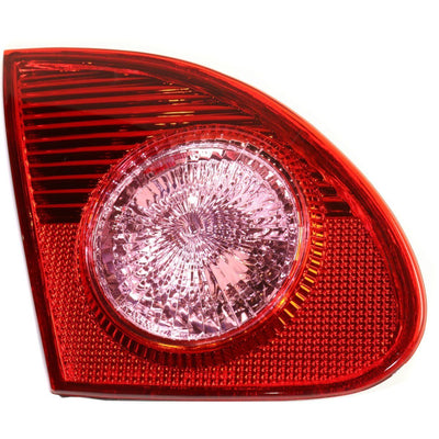 LH REAR BACK UP LAMP LENS/HOUSING; ON DECK LID; COROLLA 0308