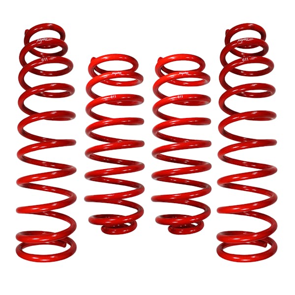 1822 JEEP WRANGLER JL 2DOOR RED ECOATED FRONT AND REAR SPRINGS