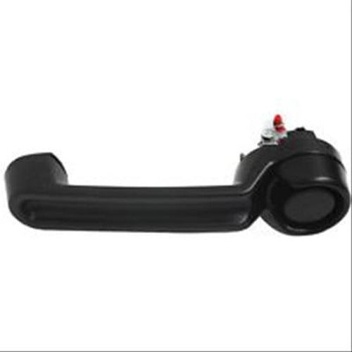 TAILGATE SIDE DOOR HANDLE OUTER BLK TEXTURED PLSTC WRANGLER 0717