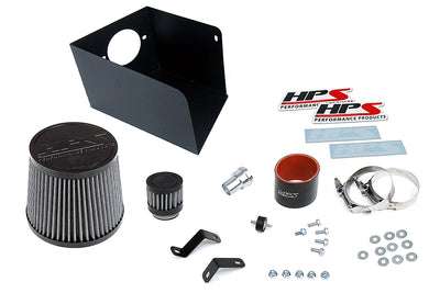 HPS Performance Cold Air Intake Kit 00-06 Volkswagen Golf GTI MK4 1.8T Turbo Black