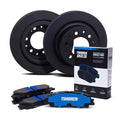 Timbren 21-26 Ram 1500 BES Disc Brake Pad & Rotor Kit - Front