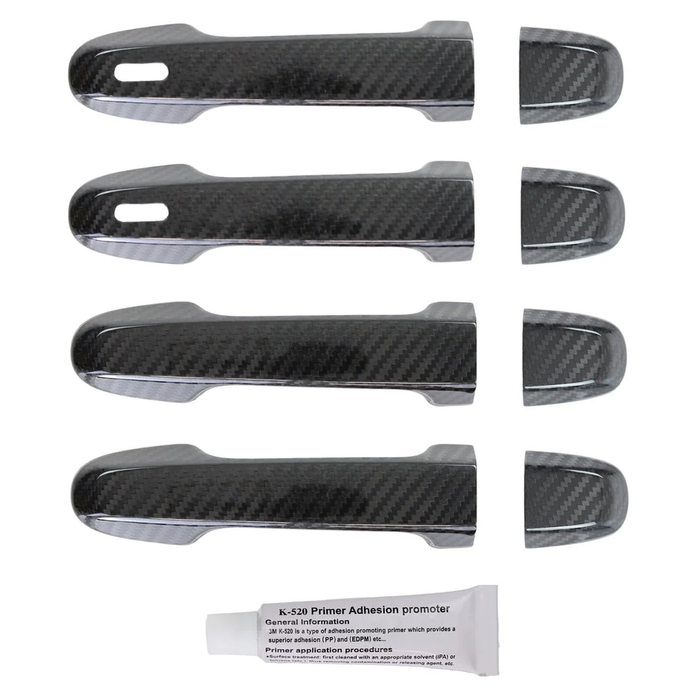 Dry Carbon Fiber Door Handle Covers
