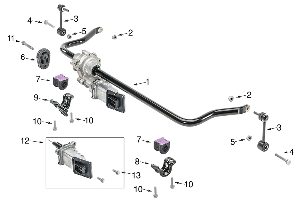 STABILIZER BAR BOLT