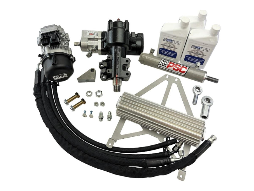 Cylinder Assist EHPS Steering System 2020-23 Jeep JL/JT 3.0 Diesel with 7.5 Axle Stroke and No Tie Rod Clamp