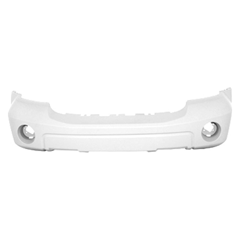 CAPA FRT BUMPER COVER W/TOW HOOKS; W/O BRIGHT INSERT; PRIME DODGE DURANGO 0709