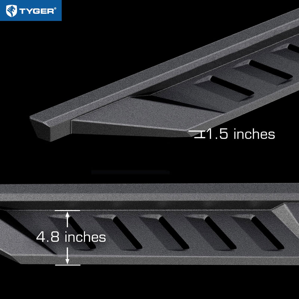 05C TACOMA DOUBLE CAB FURY STEPS BLACK